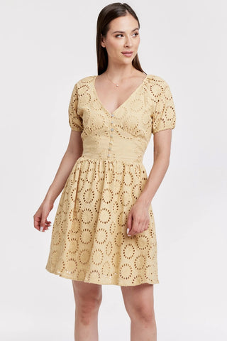 Fiora Dress - Sunflower