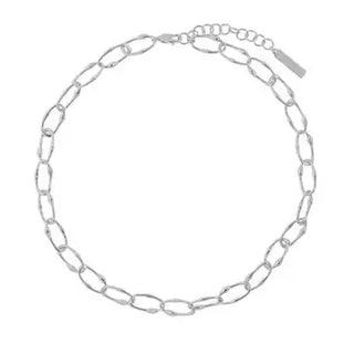 Bentley Link Necklace - Silver