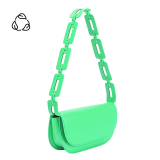 Inez Neon Green Small Crossbody