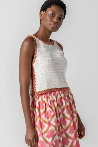 Crochet Tank - Ivory
