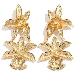 Frida Statement Earring - Gold