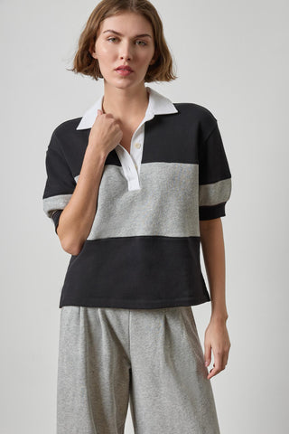 Oversized Elbow Sleeve Rugby- Black Rugby