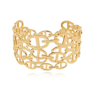 Taylor Statement Cuff - Gold
