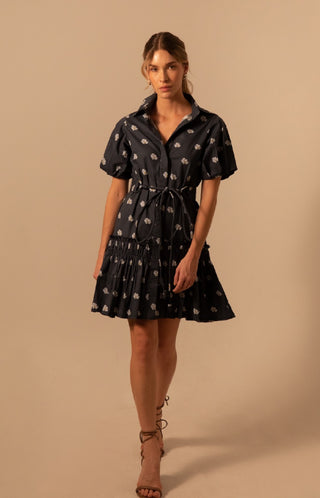 Anais Mini Dress - Navy