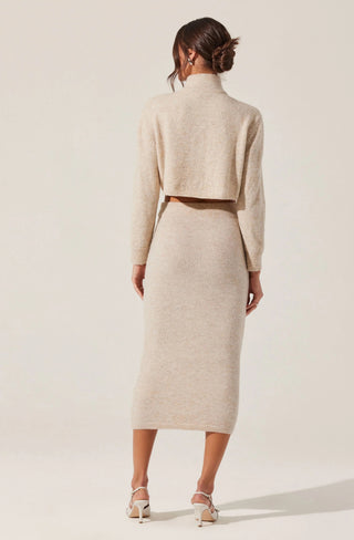 Karsyn Skirt - Oatmeal