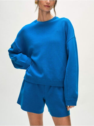 Superfine Organic Cotton Shorts - River Blue