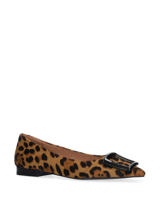 Pony Fur Flats - Leopardo