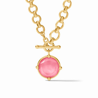 Honeybee Demi Necklace-Iridescent Tourmaline Pink