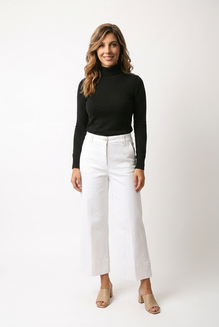 Woven Pant-White