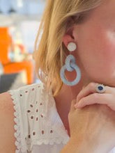Nantucket Raffia Earrings