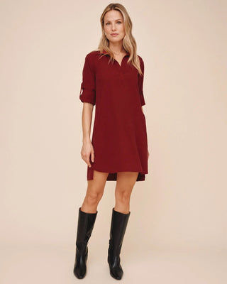 Long Sleeve A-Line Dress