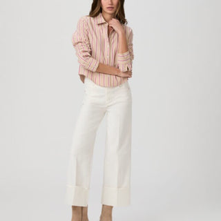 Sasha Ankle w/Wide Cuff - Tonal Ecru