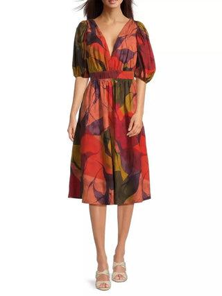 Kingston Dress - Organi Layered Geo