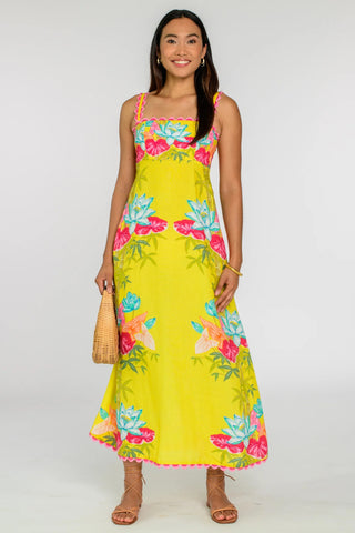 Annalisa Dress - Tropical Bamboo