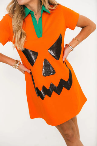 Pumpkin Dress - Orange