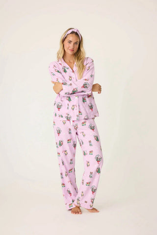 Koality Flannel PJ Set - Lavender Glow