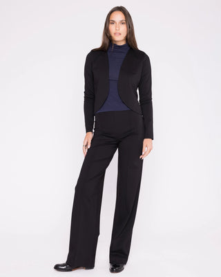 Straight Leg Pants- Black