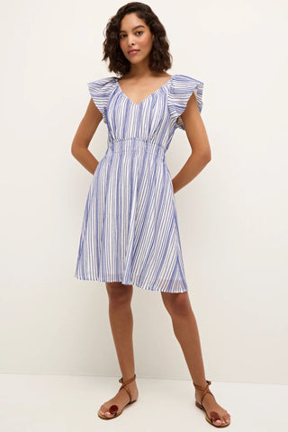 Emilia Dress -  Dazzling Stripe