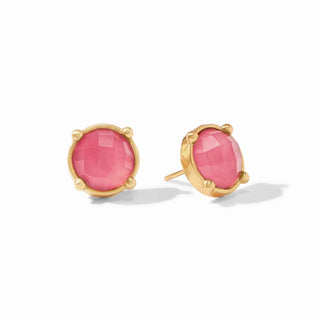 Honey Stud Iridescent Peony Pink