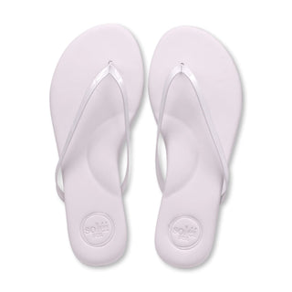 Vivie White Flip Flops