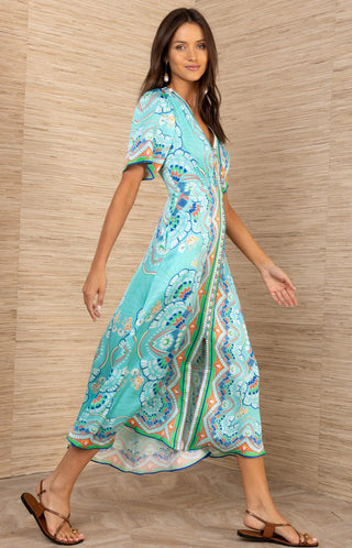 Maverick Dress - Turquoise