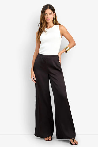 Tavia Pant - Black/Almond