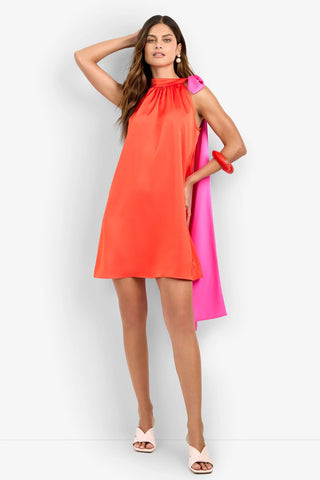 Vanni Dress-Dante Red/Luminosa Rosa