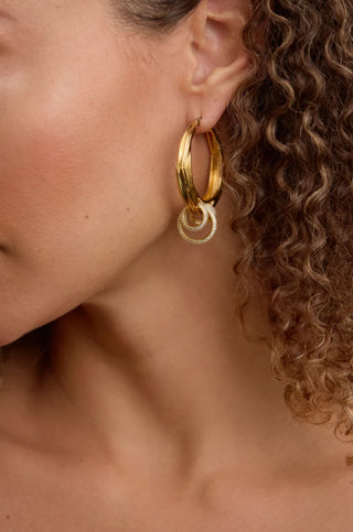Molten Hoops- Gold
