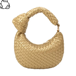 Brigitte Vegan Leather Bag Gold