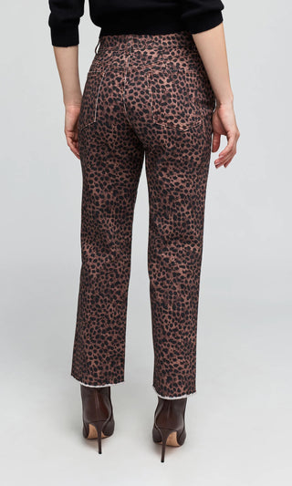 Cobel Leopard Jeans - Muted Leopard