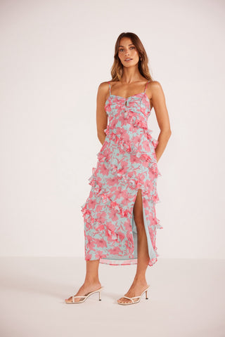 Auretta Ruffle Dress