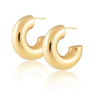 JoJo Tube Hoop - Gold