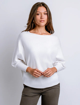 RYU Thin Sweater- White