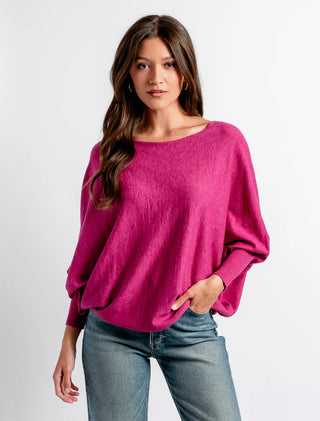 Ryu Thin Sweater - Wildberry