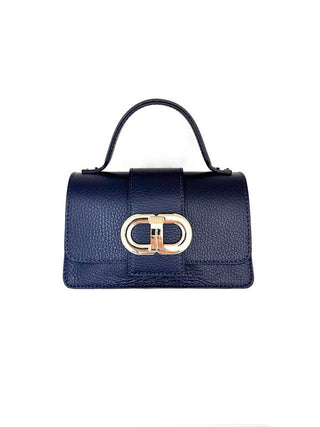 Mini Chain Crossbody- Navy