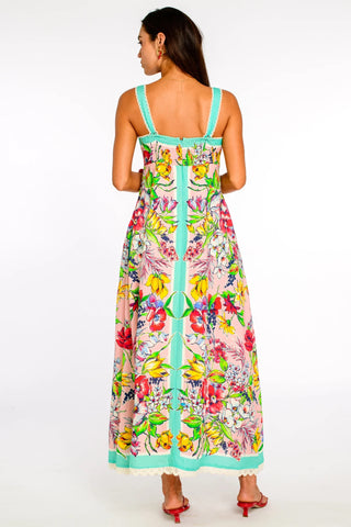 Annalisa Dress- Vintage Scarf