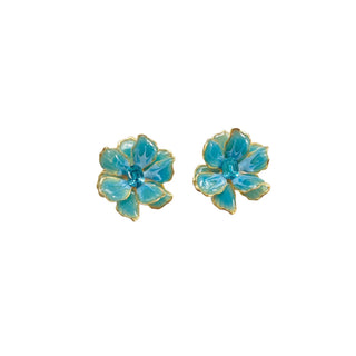 The Pink Reef Small Ocean Jewel Earrings