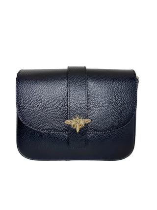 Bee Medium Purse- Black