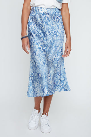 Woven Skirt- Blucom
