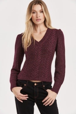 Thalia Top - Blackberry