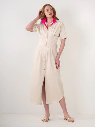 Georgia Dress - Sandshell