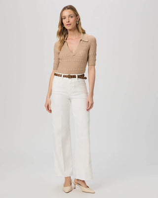 Anessa 31inch Raw Hem in Tonal Ecru