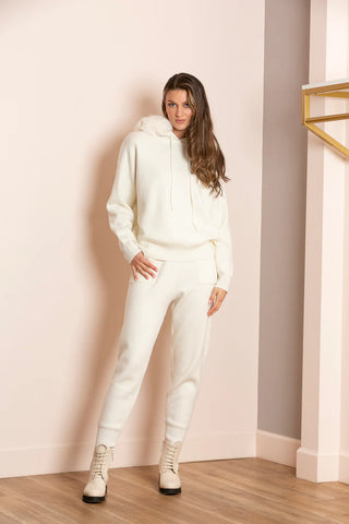 Jayla Jogger Pants - Ivory