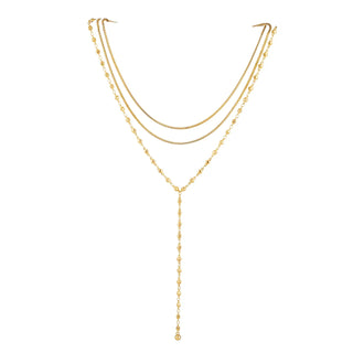 Sassy Lariat - Gold
