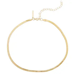 Jax Snake Choker - Gold - 5mm