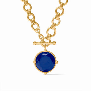 Honeybee Demi Necklace - Iridescent Sapphire Blue