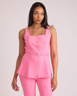 Isabella Top- Pink Punch