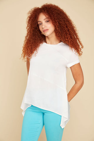 Short Sleeve Top - White