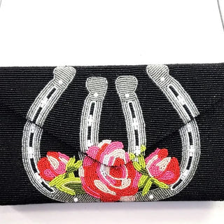 All Beaded Good Luck Clutch