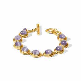 Cobblestone Tennis Bracelet - Blue Cat'S Eye